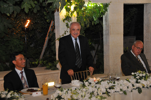 Mr. Talal Abu-Ghazaleh speaking at the “Arab and Foreign ...