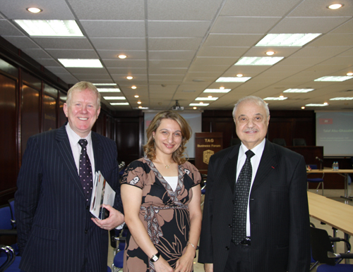 Mr. Talal Abu-Ghazaleh and Mr. Robert Jelly, Executive ...
