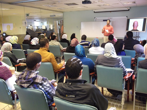 Attendees at  the "State Your Goal" seminar  organized by ...