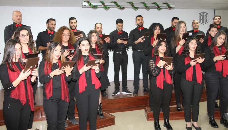 أبوغزاله المعرفي والمركز الكاثوليكي ينظمان حفل لنفرح بالميلاد بمناسبة الأعياد