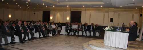 Participants at HE Dr. Talal Abu-Ghazaleh's lecture on the ...
