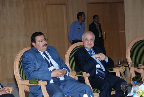 Mr. Talal Abu-Ghazaleh and H.E. Tarek Kamel, the Minister ...