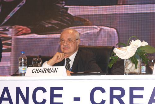 Mr. Talal Abu-Ghazaleh participating in the Internet ...