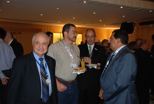 Mr. Talal Abu-Ghazaleh during the launching ceremony of the ...
