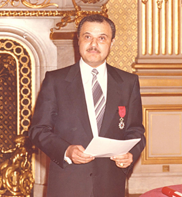 Abu-Ghazaleh speaks at Elysee Palace