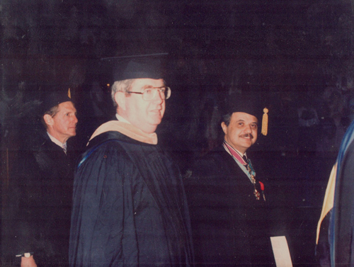 Mr. Abu-Ghazaleh is awarded the honorary doctorate degree ...