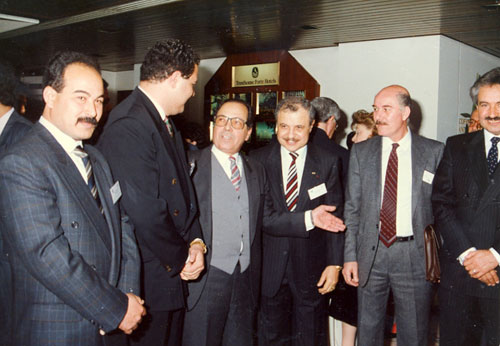 Commemorative photo with participants at the Second Arab ...
