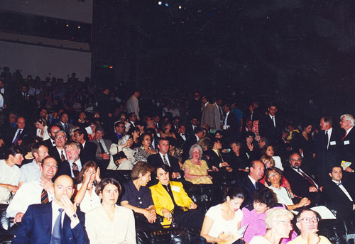 Invitees at the musical concert 