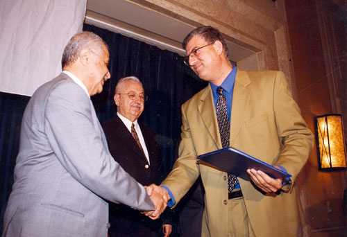 Awarding the ACPA certificate 