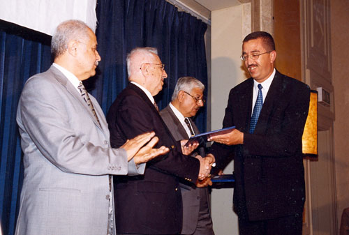 Awarding the ACPA certificate 
