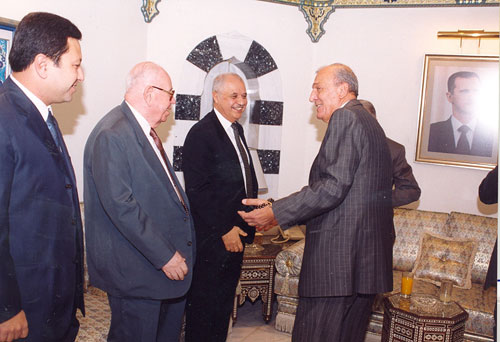 Mr. Rateb Alshalah, head of the Union of Chambers of ...