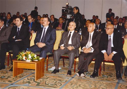 Prince Faisal & Mr. abu-Ghazaleh at UN ICT TF meetings 