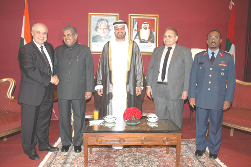 Chairman Talal Abu-Ghazaleh along with other officials at ...