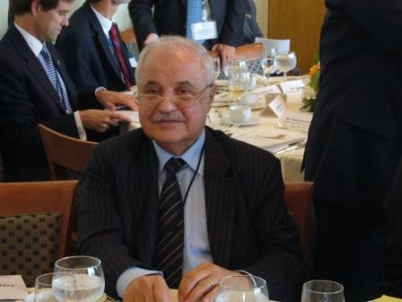 Chairman Talal Abu-Ghazaleh during the meetings of the ...