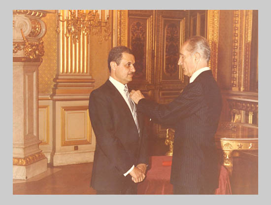 Mr. Robert Mitterand, brother of French 
