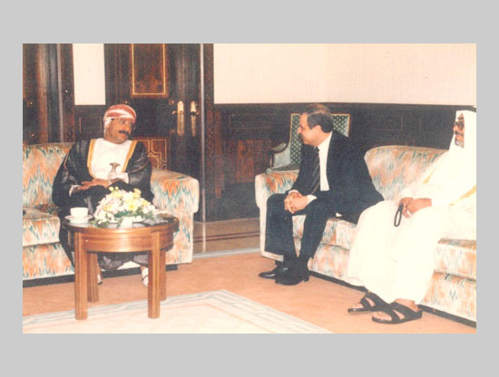 Mr. Talal Abu-Ghazaleh receives His Excellency 