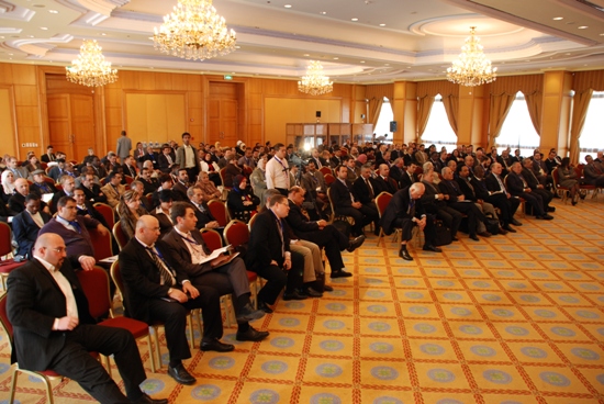 Participants in the working sessions of the Afro-Asian ...