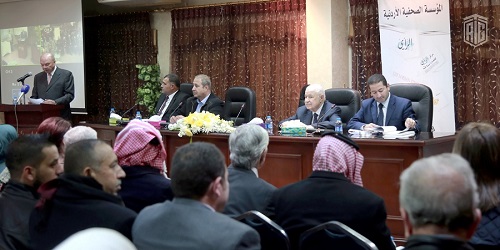 برعاية رئيس مجلس الأعيان دولة السيد فيصل الفايز وبحضور سعادة الدكتور طلال أبوغزاله، توقيع كتاب 'طلال أبوغزاله من المعاناة الى العالمية' للكاتب جعفر العقيلي في مركز الدراسات في صحيفة الرأي